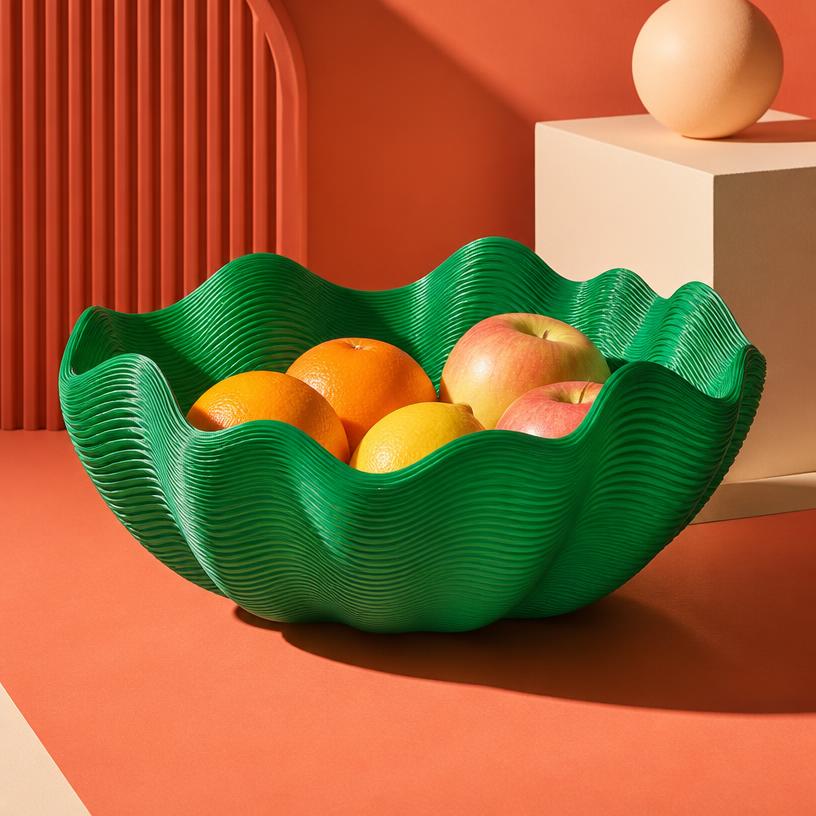 Fruteira Fluxo, objeto impresso em 3D